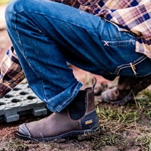 Ariat Treadfast Chelsea vattentäta Steel Toe arbetsstövlar