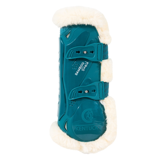 Kentucky Foreleg Damask Bambu Elastiskt Veganskt fårskinn 