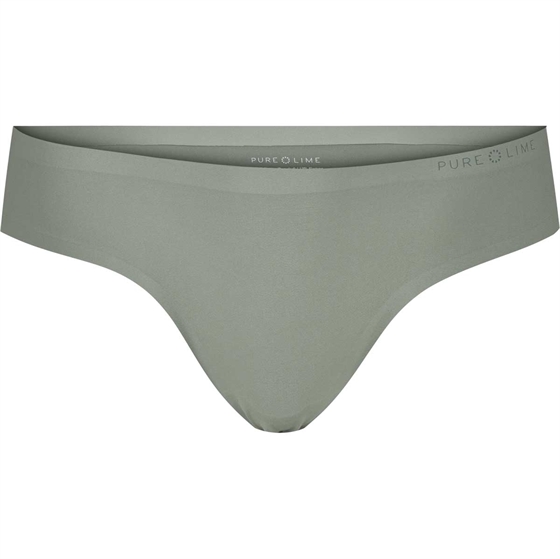   Pure Lime Invisible Microfiber Thong 2-pack trosor