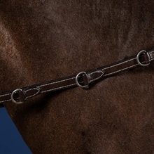 Dyon Howlett Gummi Tyglar med 3 Dee och 7 leather loops