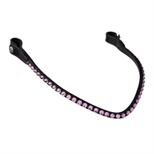 Montar FAIR Kristall Pannband Black läder