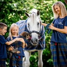 Horseware Rhino Check Fleece Hästtäcken Pony