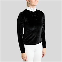 Montar MoValerie Velour Tävlingsblus Golden Quartz Kristaller