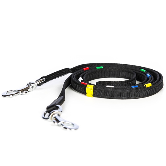 Eques Anti-slip Tygel med Färgade Stoppar