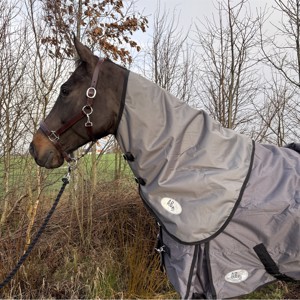 Lös hals till AB hästtäcken 200 Gram Grå