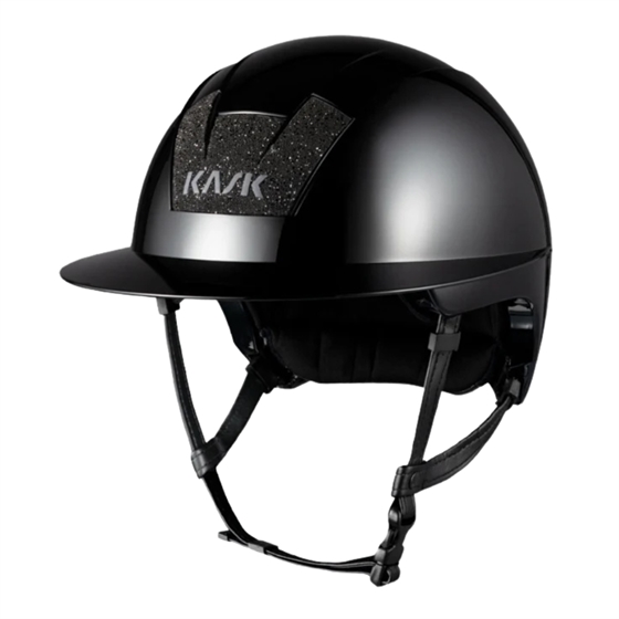KASK Kooki Lady ridhjälm svart matt med Swarovski 