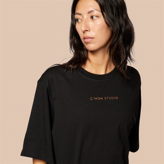 C\'Mon Womens Boxy Bomullsblus