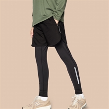 C'Mon 2-IN-1 Herrtights reflekterande tryck