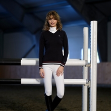 Kingsland Classic dam stickad V-neck tröja