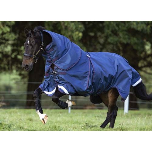 Horseware Rambo Optimo regntäcke med 400 grams liner och 150 grams hals