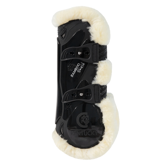 Kentucky Foreleg Damask Bambu Elastiskt Veganskt fårskinn 