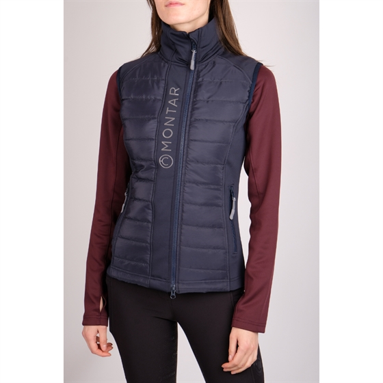 Montar Emma quiltad bodywarmer väst