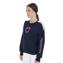 Equestro sweatshirt med rund hals