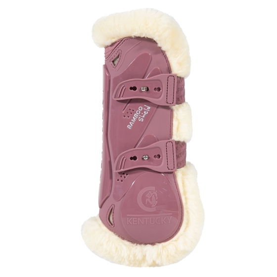 Kentucky Foreleg Damask Bambu Elastiskt Veganskt fårskinn 