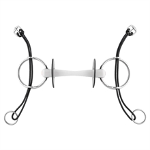 Nathe Gagbit 20 mm med flexibel Mullen Mouth