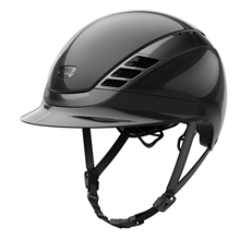 ABUS Pikeur AirLuxe Chrome ridhjälm vanlig skärm